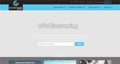 Desktop Screenshot of godiscoverabroad.com